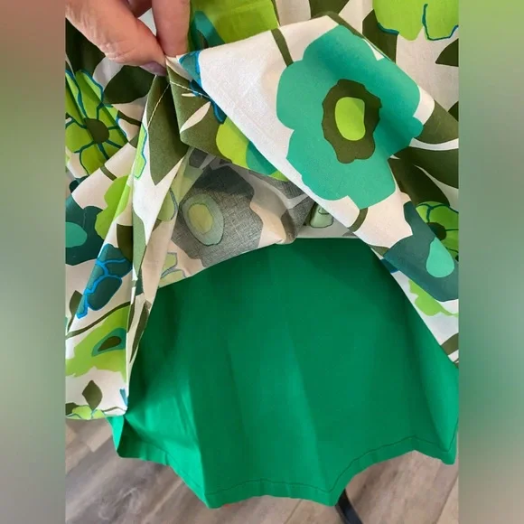 🦄 ALERT 🚨 TATYANA SHIRLEE TEGGE SWING RETRO VINTAGE FLORAL DRESS - Picture 8 of 11